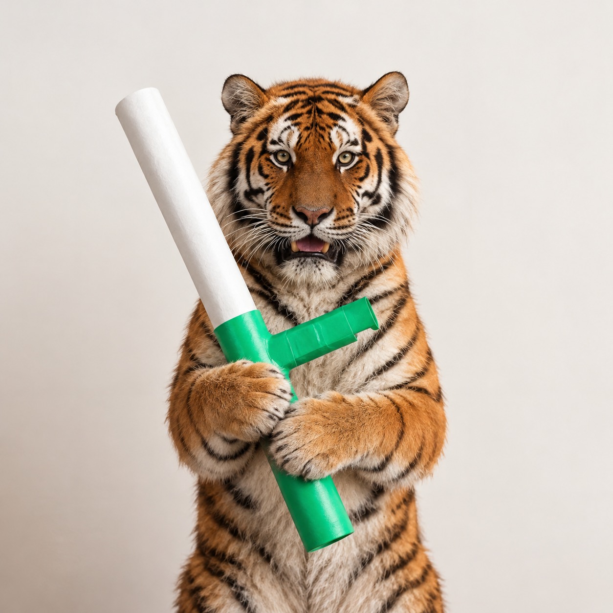 BatonAlthai tiger holding the baton